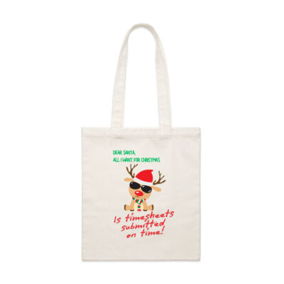 Dear Santa - Payroll Tote Thumbnail